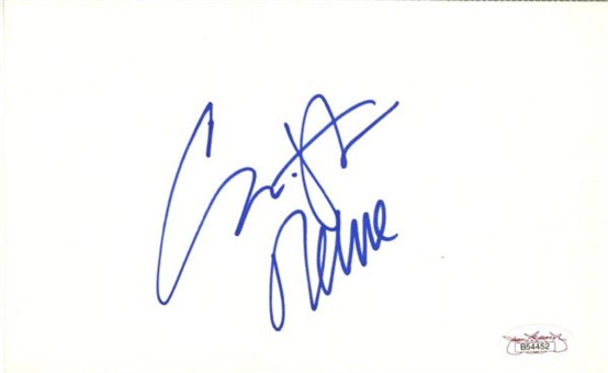 Christopher Reeve Cut Signature